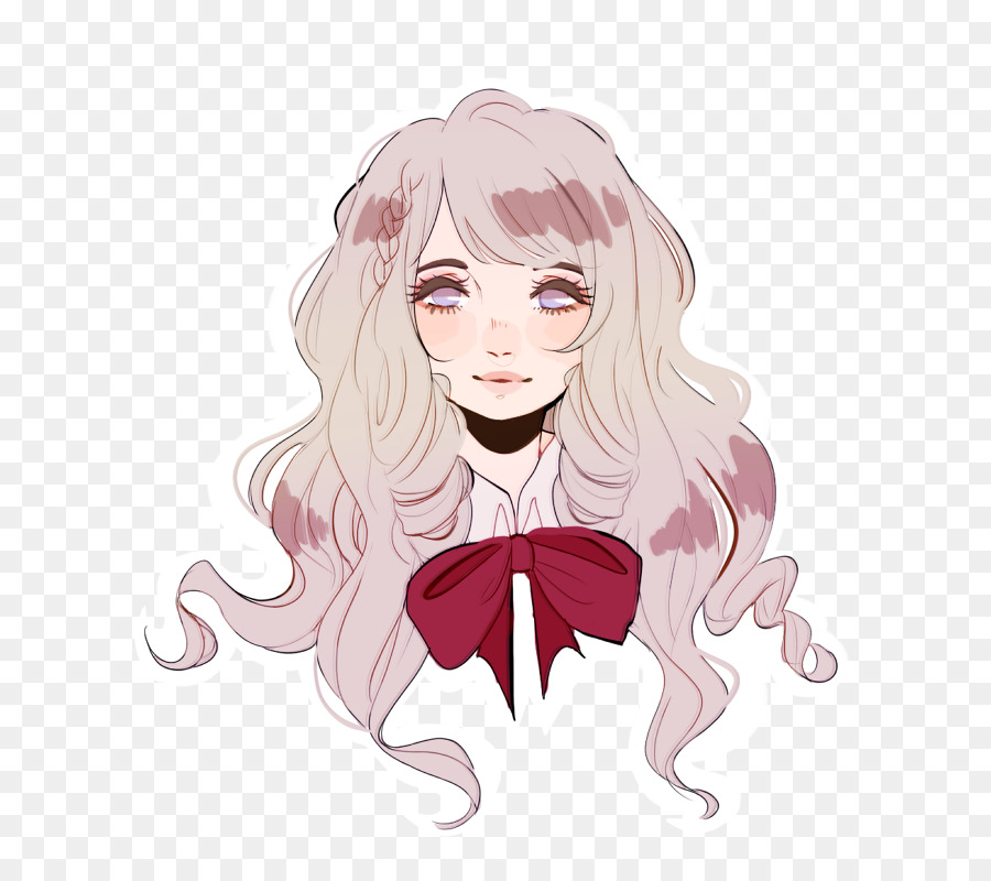 900x800 Drawing Sketch - Wig Sketch