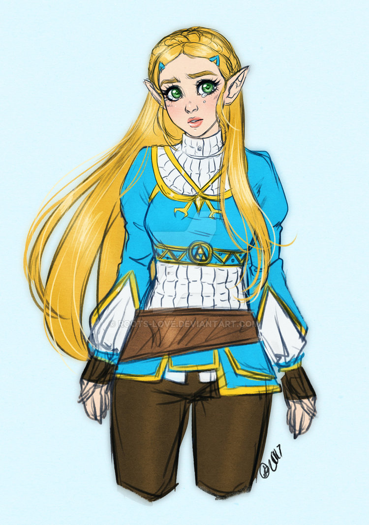 750x1066 Zelda Breath Of The Wild Sketch By Roots Love - Wild Sketch