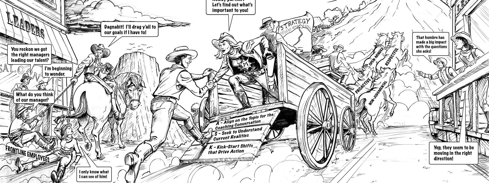 1600x600 Settling The Wild West Of Management - Wild West Sketch