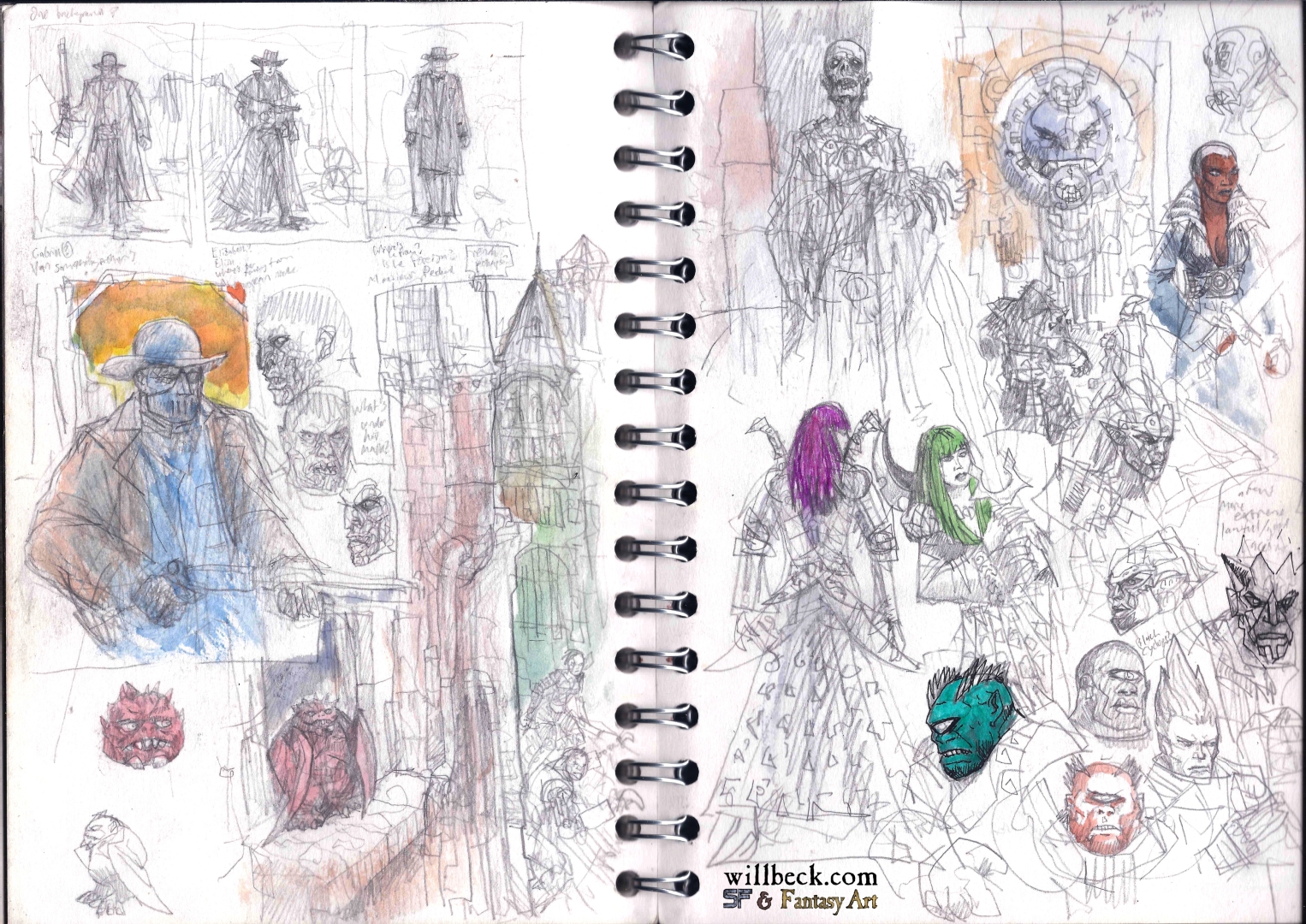 1526x1080 Bas Lag And Fantasy Wild West Sketches - Wild West Sketch