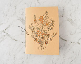 340x270 Wildflower Sketch Etsy - Wildflower Sketch