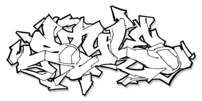 400x200 Graffiti Style Wildstyle Graffiti Gallery - Wildstyle Graffiti Sketch