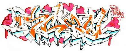 Wildstyle Graffiti Sketch At PaintingValley.com | Explore Collection Of ...