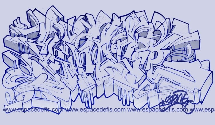 Wildstyle Graffiti Sketch At PaintingValley.com | Explore Collection Of ...