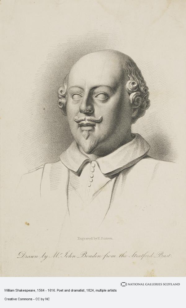 600x993 William Shakespeare, 1564 - William Shakespeare Sketch