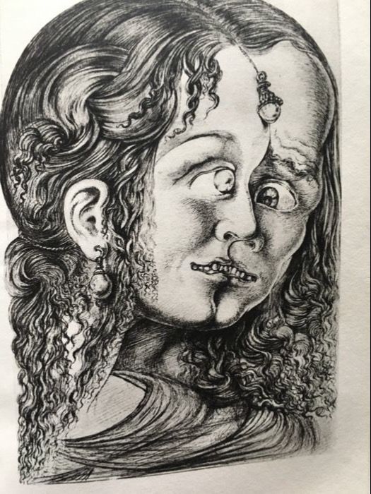 525x700 Dali William Shakespeare - William Shakespeare Sketch