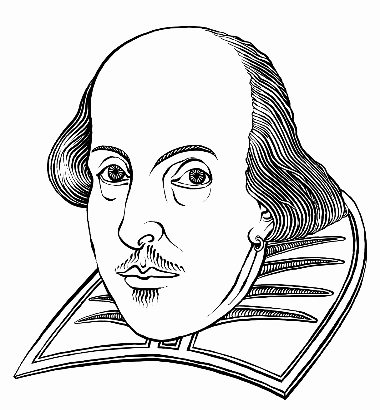 William Shakespeare Sketch at Explore collection