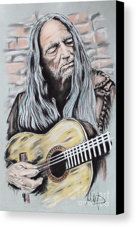 445x740 Willie Nelson Canvas Print Canvas Art By Melanie D - Willie Nelson Sketch