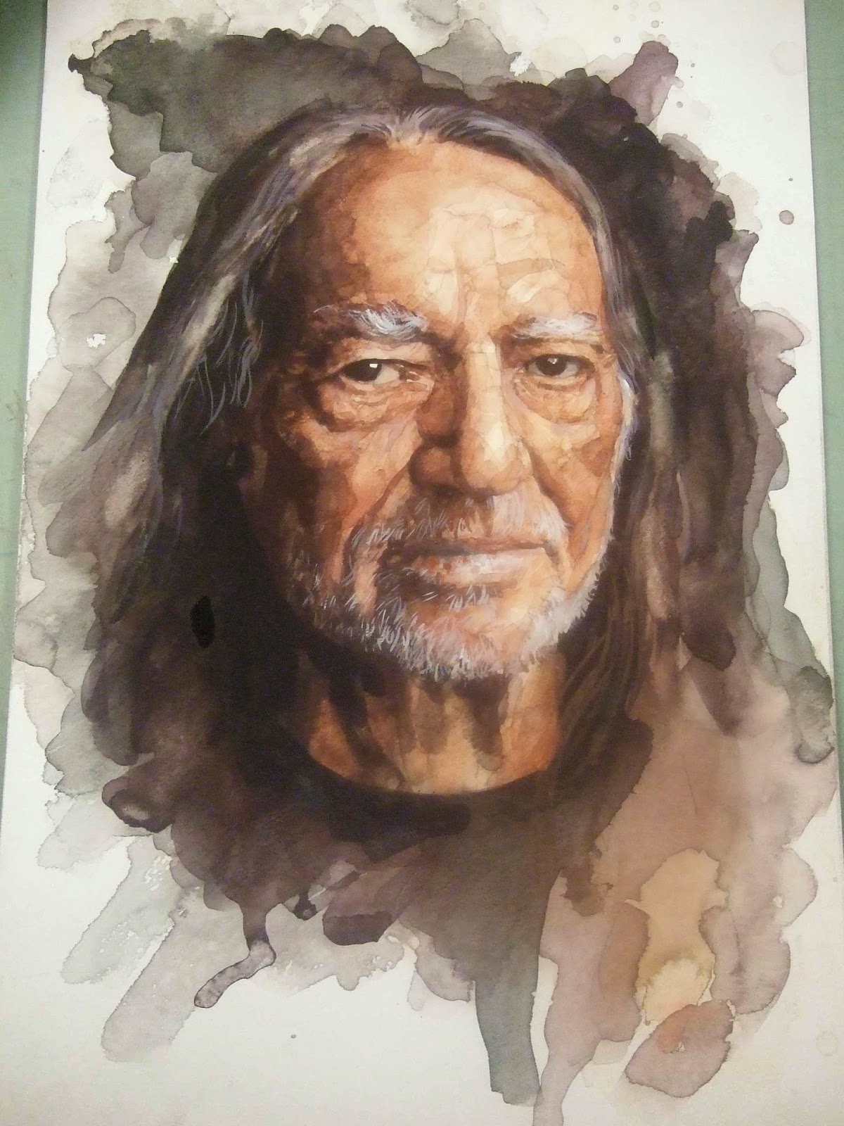 1200x1600 Sketch Of The Day Willie Nelson Demo - Willie Nelson Sketch