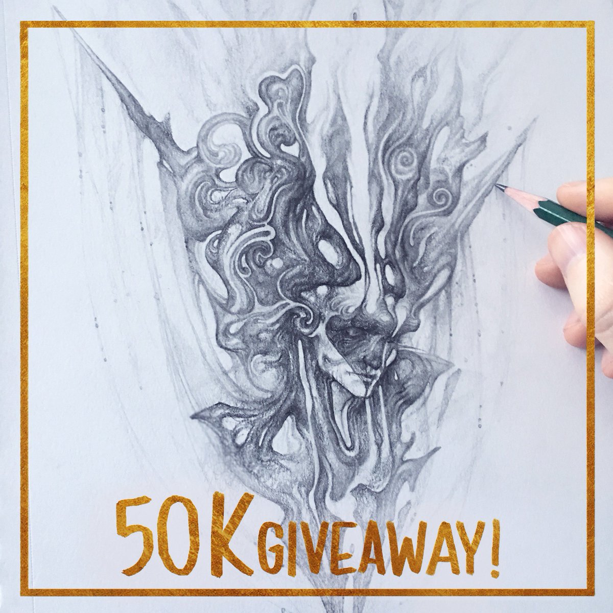 1200x1200 Tim Von Rueden On Twitter 50k Giveaway! Win This Sketch - Win Sketch
