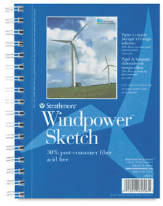 237x300 Strathmore Windpower Sketch Pads - Wind Power Sketch