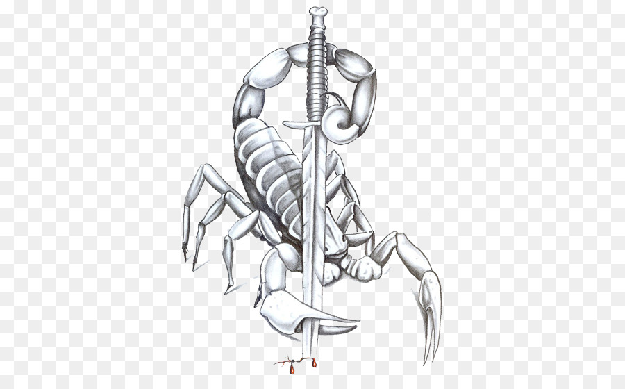 900x560 Scorpion Tattoo - Wind Sketch