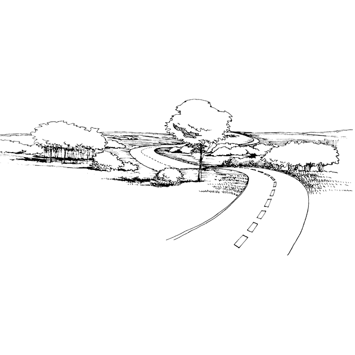 700x700 Winding Road 1484n - Winding Road Sketch