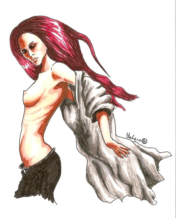 600x743 Winding Road Sketch By Yalchinosis - Winding Road Sketch