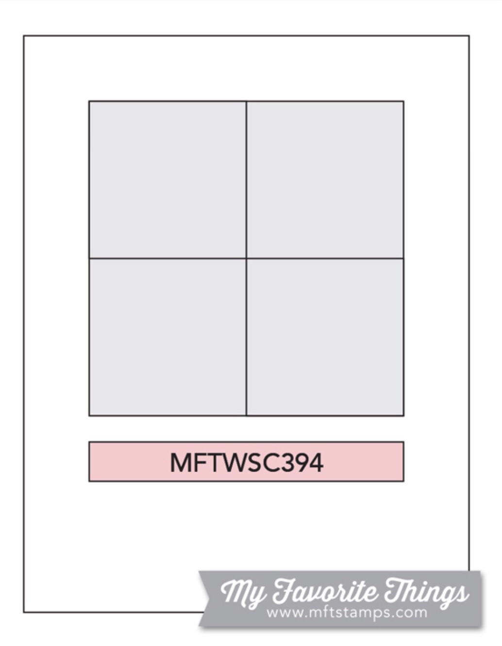 1034x1330 Mft Sketch Challenge 394 Happy Purr Today - Window Frame Sketch