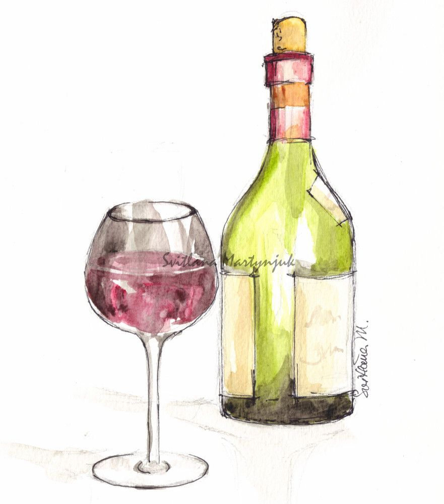 881x1000 Images For Gt Wine Bottle And Glass Drawing Logo - Wine Bottle And Glass Sketch