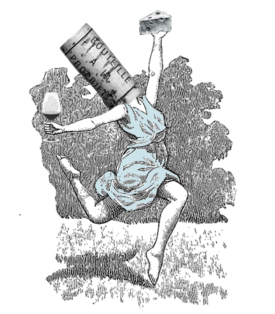 393x449 Wine Class Bin 201 - Wine Sketch