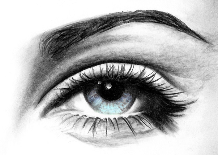 Winking Eye Sketch at Explore collection of