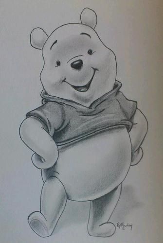 Winnie Pooh Sketch at PaintingValley.com | Explore collection of Winnie ...