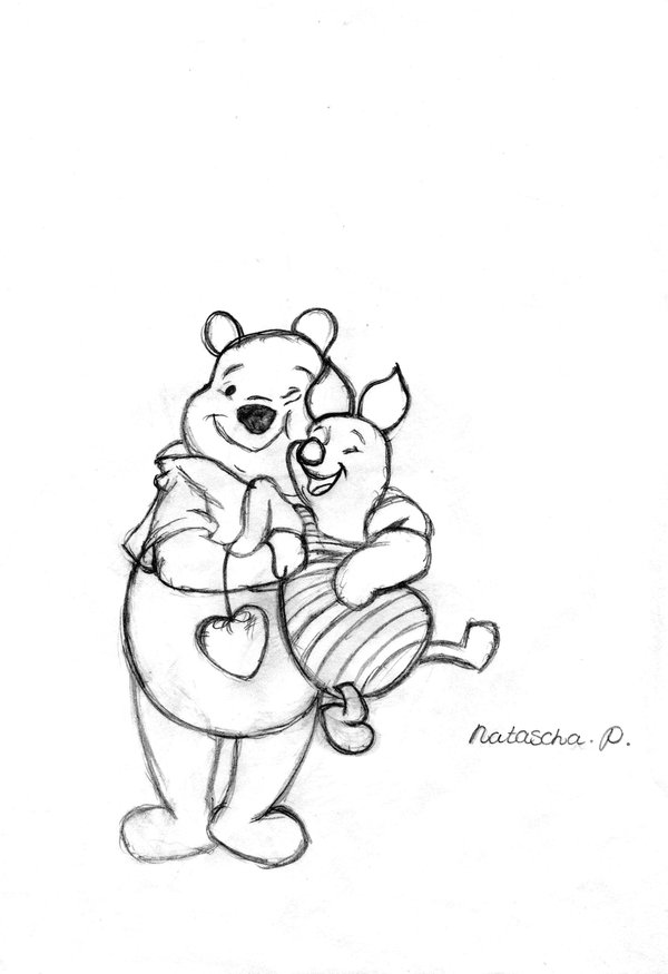 600x875 Winnie The Pooh Sketch 8 By Lapetrovich - Winnie Sketch