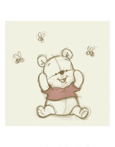 Winnie The Pooh Sketch at PaintingValley.com | Explore collection of ...