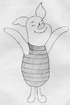 225x337 Winnie The Pooh Sketches - Winnie The Pooh Sketch