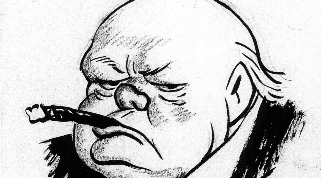 1038x576 Would Winston Churchill Legalize Smoking Pot - Winston Churchill Sketch