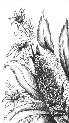 236x420 Winter Landscape Sketch By Danussa - Winter Landscape Sketch