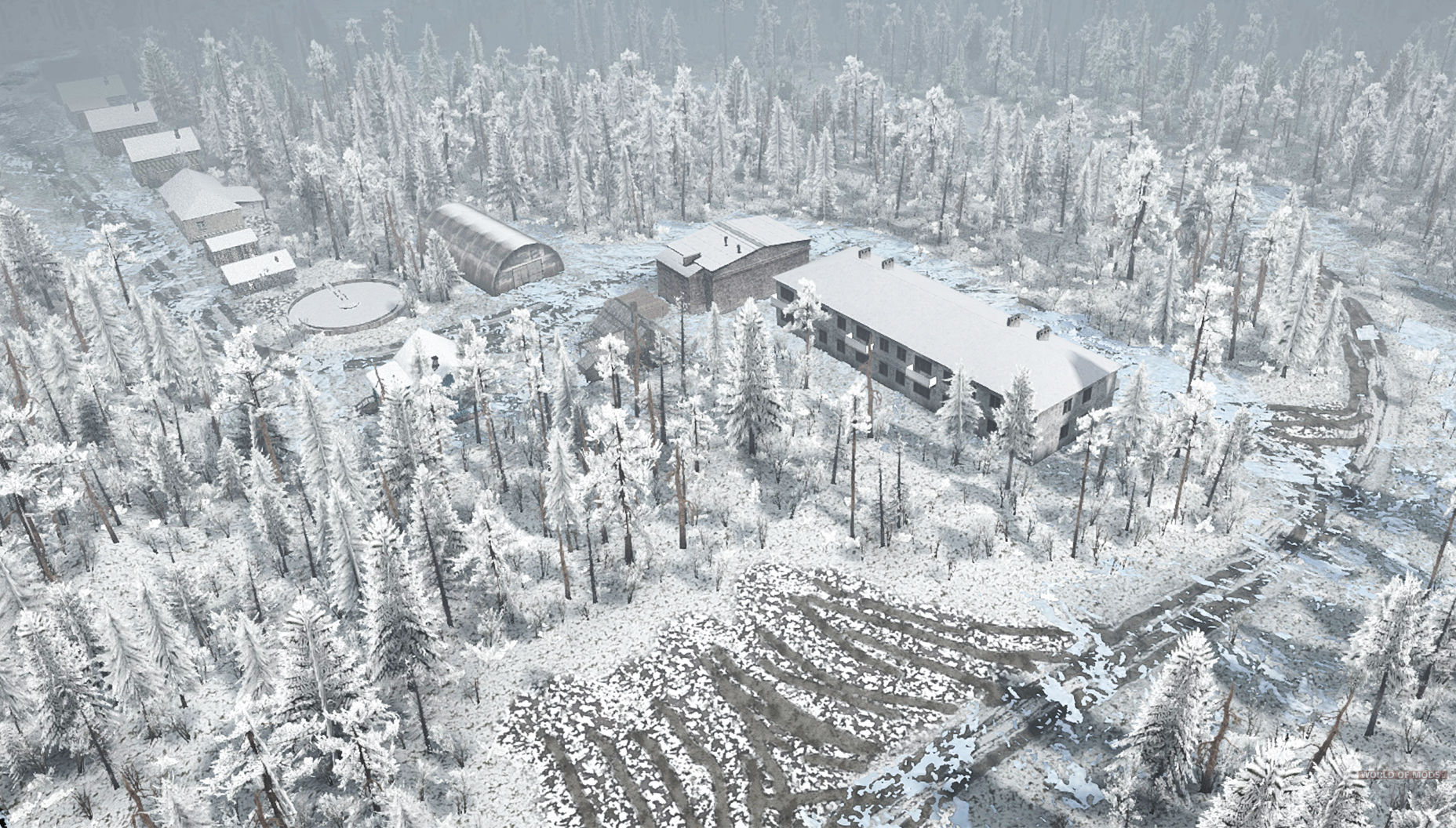 1856x1056 Forest Game 3 - Winter Season Sketch