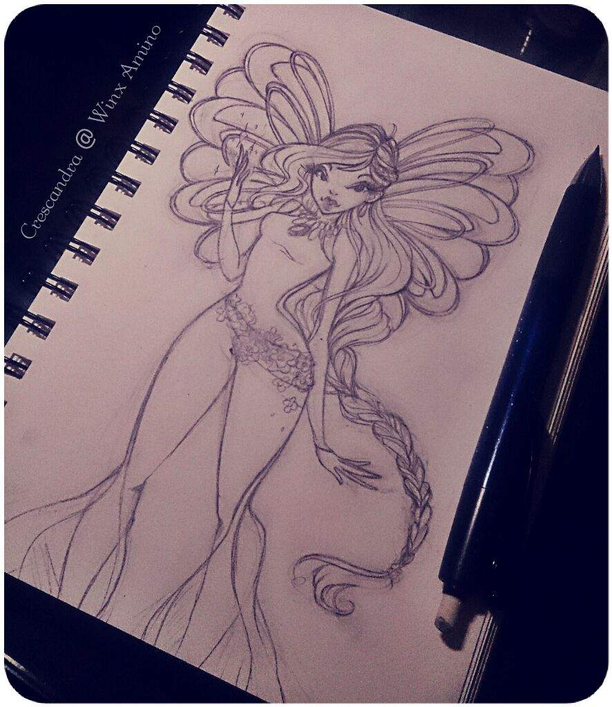 886x1024 Bloom Onyrix Sketch Winx Club Amino - Winx Club Sketches