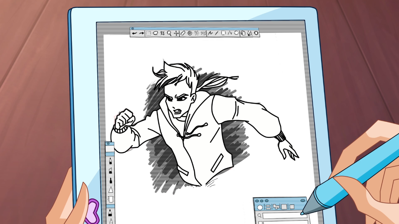 1366x768 Image - Winx Sketch