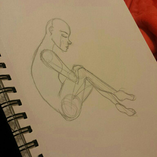 320x320 New Wip. Just A Basic Rough Draft Found Out My Anatomy Is A Bit - Wip Sketch