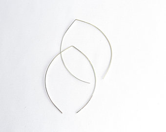 340x270 Wishbone Earrings Etsy - Wishbone Sketch