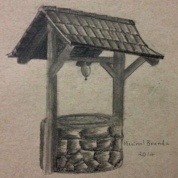 600x600 Merinal Brunda Day 4 - Wishing Well Sketch