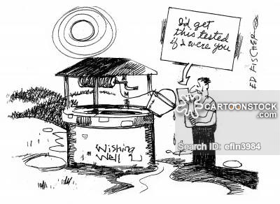 400x292 Wishing Well News And Political Cartoons - Wishing Well Sketch