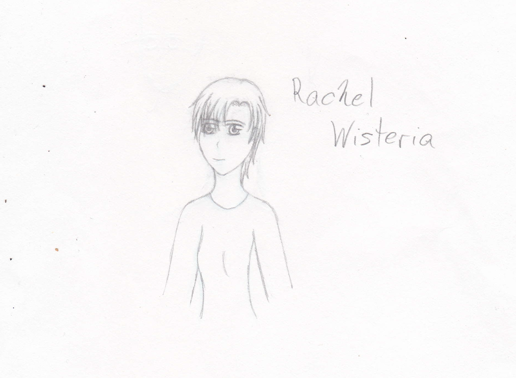 1024x749 Rachel Wisteria Sketch By Wanderingsilverrose - Wisteria Sketch