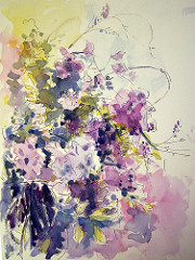 180x240 Wisteria Sketch Katekos - Wisteria Sketch