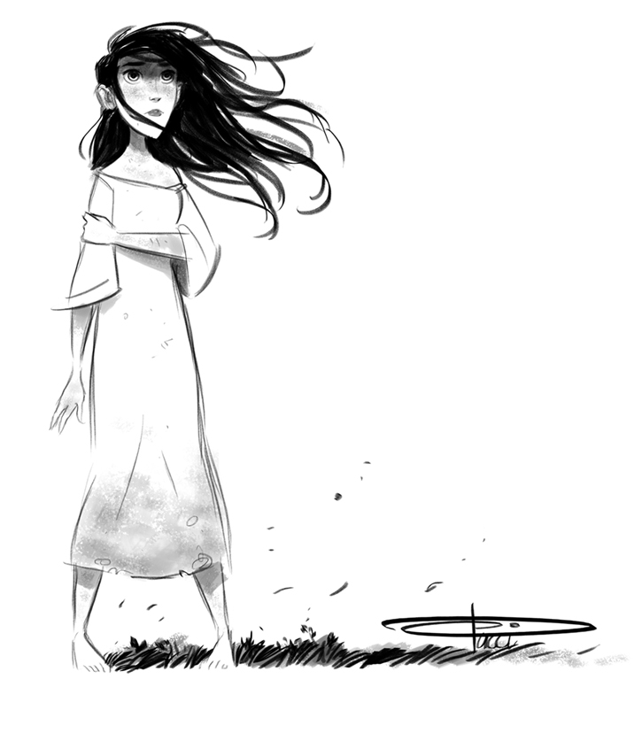 725x837 Witch - Witch Sketch