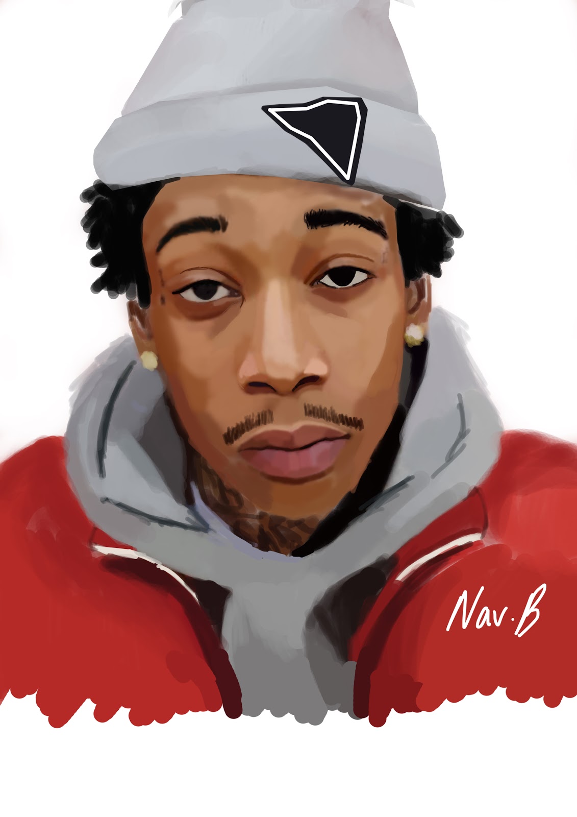 1131x1600 Tubbs Designs - Wiz Khalifa Sketch