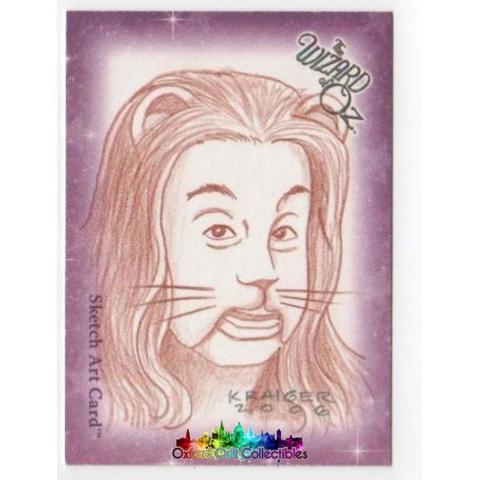 480x480 The Wizard Of Oz Artist Sketch Card Oxford Cult Collectibles - Wizard Of Oz Sketch