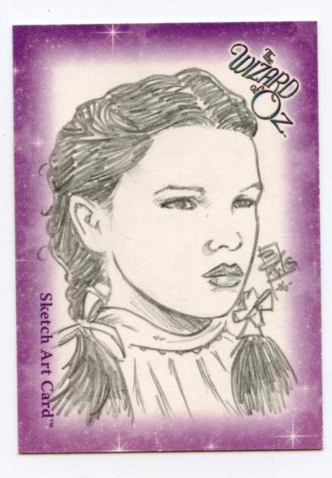 486x699 Wizard Of Oz Sketch Card By Brian Kong - Wizard Of Oz Sketch