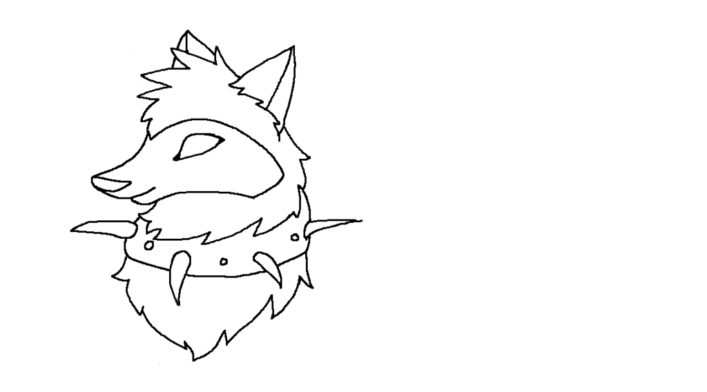 1024x568 Collection Of Animal Jam Arctic Wolf Drawing Base High - Wolf Base Sketch