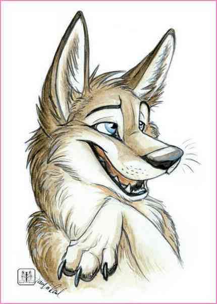 430x602 Cartoon Drawings Of Wolves Draw A Cartoon Wolf Youtube Drawing - Wolf Cartoon Sketch
