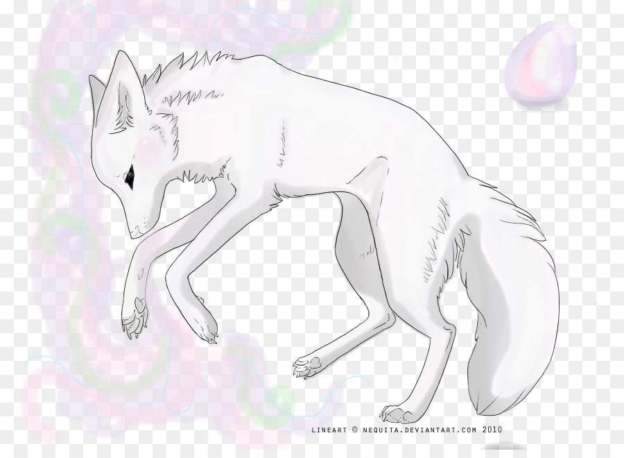 900x660 Download Canidae Cat Horse Sketch Arctic Wolf Cartoon - Wolf Cartoon Sketch