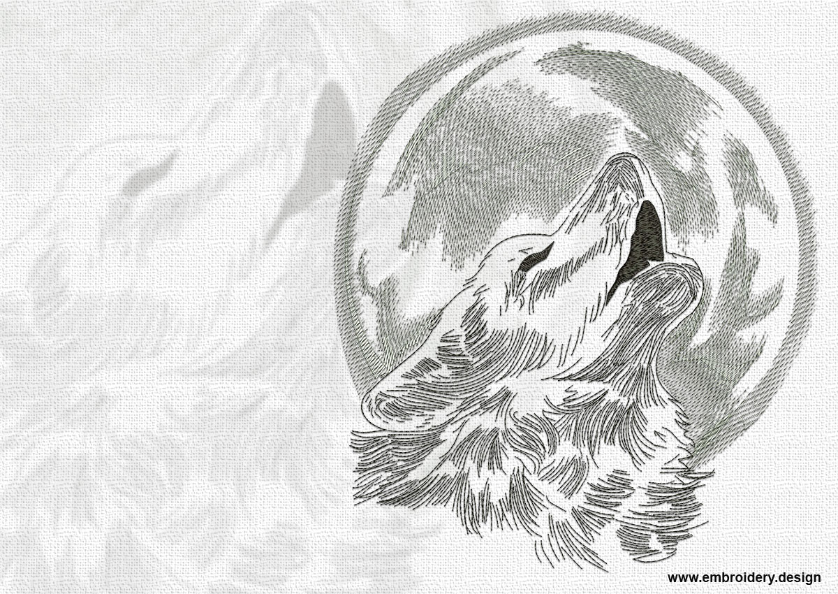 1200x850 Wolf Howling - Wolf Howling At Moon Sketch