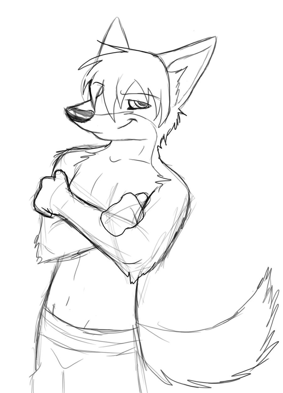 900x1250 Wolf Sketch Weasyl - Wolf Sketch Images