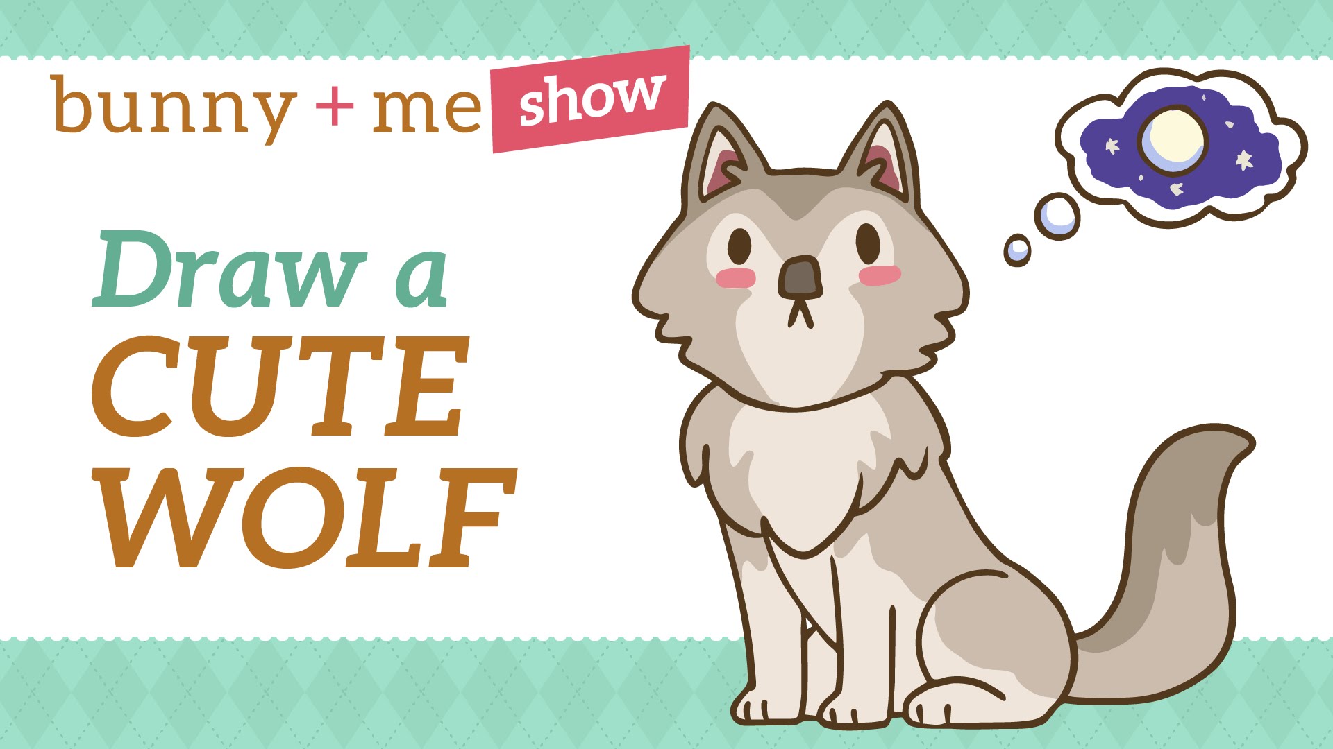 1920x1080 How To Draw A Wolf - Wolf Sketch Tutorial