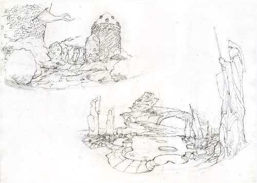 500x357 Figure Drawing Tutorial Unique Wolf Drawing Dr Odd Coloring Page - Wolf Sketch Tutorial