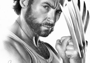 300x210 Pencil Drawing Of Wolverine Face Wolverine Pencil Sketch Pencil - Wolverine Pencil Sketch
