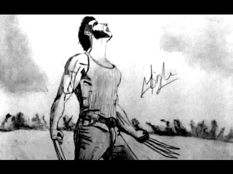 480x360 Loganwolverine Pencil Sketch - Wolverine Sketch